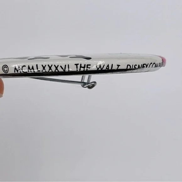 Vintage Disneyland Button Pin Happy Birthday Mickey Balloons 2” Park Flair Resor - Picture 3 of 5